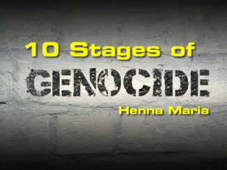 10 stages of genocide henna maria