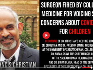 Dr. Francis Christian fired
