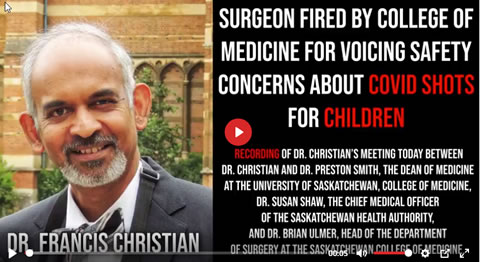 Dr. Francis Christian fired