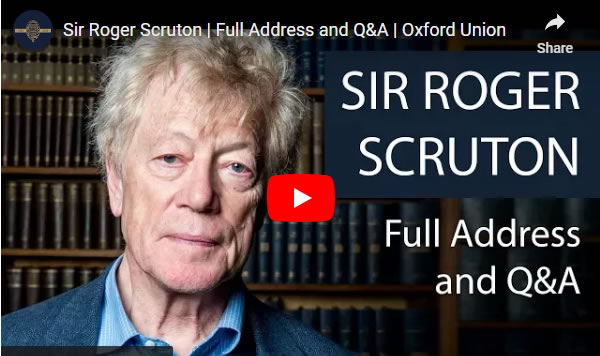 Sir Roger Scruton Oxford